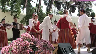 BAILINHO DA MADEIRA Grupo de folclore da casa do povo da Camacha na festa do vinho Madeira 2018