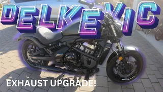 Installing A Delkevic Exhaust On My Vulcan 650