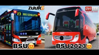 comparison Bus simulator ultimate vs Bus simulator 2023 | Zuuks games vs ovilex games