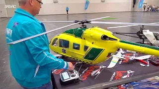 RC HELICOPTER RESCUE TEAM // DMFV // INTERMODELLBAU // TURBINE RESCUE RC HELI // EC-145