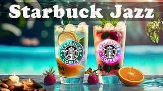 Starbuck Jazz 2023 🍁  스타벅스 매장음악☕실시간 음악 🎹 매장음악 광고없는 🌻 週末の朝カフェBGM ☕Soothing Jazz for work