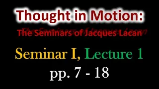 The Aim of Psychoanalysis | Seminars of Jacques Lacan