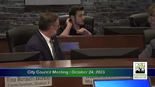 City Coundil Meeting October 24, 2023