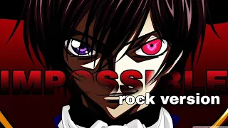 AMV Nightcore √IMPOSSIBLE√✓rock version✓