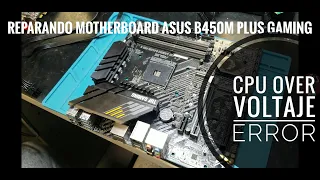 CPU OVER VOLTAJE ERROR ✅ Reparando placa base Asus ✅ [GUIA DEFINITIVA]