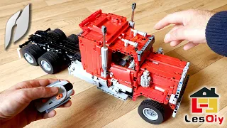 New Arrival from the lesdiy.de - MOC-72820 Mani's Red RC Truck - Unboxing & Review (4K)