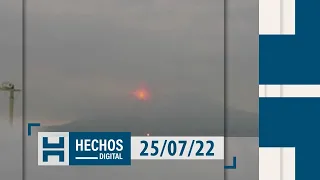 Hechos Digital/ 25 de julio/ Alerta máxima por erupción volcánica en Japón