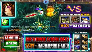 LINA , IMBA KILLER - BEYOND GODLIKE , HARD ! HARD ! HARD GAME - 6.83!