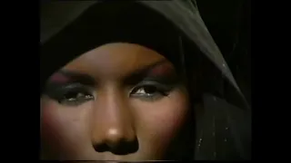 Grace Jones PRIVATE LIFE with Mask (Performance Art)