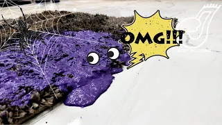 Cleaning a Filthy Shaggy Carpet Soaked in Glue -Prepare for a Terrifying Transformation!satisfying