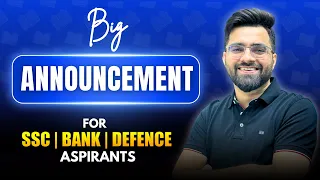 🔥 Big Surprise for SSC, BANK, DEFENCE Aspirants | Tarun Grover