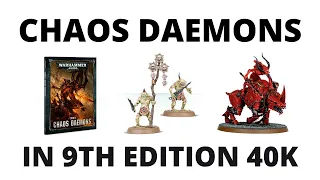 Chaos Daemons - an Army Overview in Warhammer 40K 9th Edition