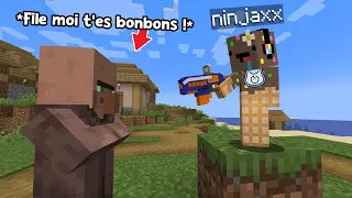 J'ai essayé de finir Minecraft en étant un Bébé..