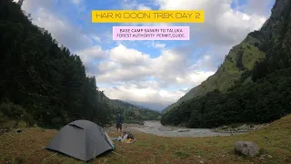 HAR KI DOON TREK| EPISODE 2|SANKRI BASE CAMP, TALUKA| CAMPING IN WILD|TRAVEL WITH NAVED|