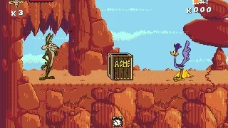 Desert Demolition - Wile E. Coyote - Sega - Looney Tunes - 1994