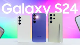 J'ai TESTÉ les Galaxy S24 ! (Galaxy AI, Caméras, Nouveau Design, Prix etc)