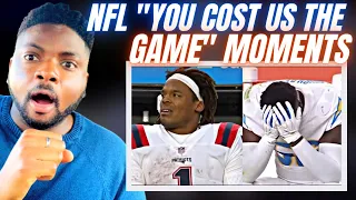 🇬🇧BRIT Reacts To NFL “YOU COST US THE GAME” MOMENTS!