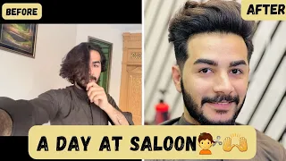 No more long hairs 💔🥺 Khatam tata bye bye 😭😭💔 |Hassan Bangash |