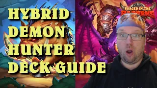 Hybrid OTK Demon Hunter deck guide and gameplay (Hearthstone Forged in the Barrens)