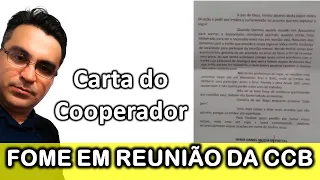 BOMBA: Cooperador Conta Os horrores da Reunião Ministerial da CCB - Fome, Humilhação e Perseguição.