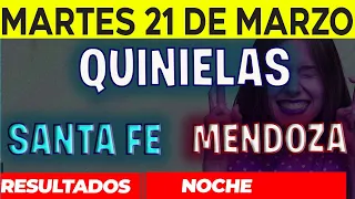 Resultados Quinielas Nocturna de Santa Fe y Mendoza, Martes 21 de Marzo