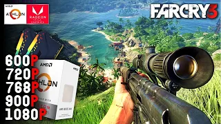 Asi es Far Cry 3  Con  Athlon 3000G - 16GB RAM 2x8 🔥🚀 TEST