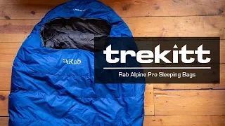Inside Look: Rab Alpine Pro Sleeping Bags