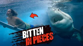 MASSIVE Shark ATTACK | The Horrific Fate of Lewis Boren