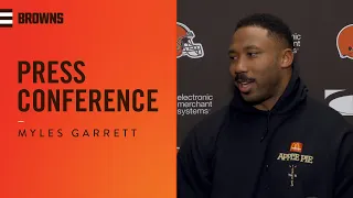 Myles Garrett: "We're all trying to find a way to win" | Press Conference