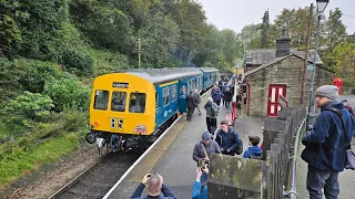 Keighley And Worth Valley Railway Railcar Running Weekend. 28/10/2023