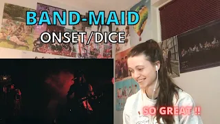 Reaction to BAND-MAID 'ONSET' and 'DICE'