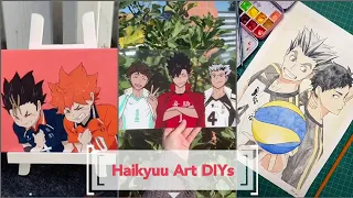 Haikyuu Art DIYs part 2