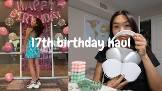 17th birthday haul // airpod max // were not strangers // sephora // barnes and nobles