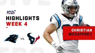 Christian McCaffrey's MONSTER Game w/ 179 Total Yds | NFL 2019 Highlights