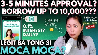 MOCA MOCA Quick Cash Loan App Okay Ba?