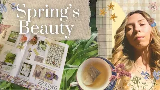 A Dreamy Spring Day🌷💐🪺 - Spring vision board, planting seeds, & enjoying nature's beauty