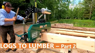 98 - My Process Milling Logs   Part 2 | Woodland Mills Sawmill