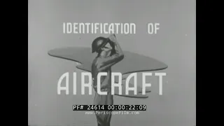 WWII AIRCRAFT IDENTIFICATION FILM   JUNKER JU-87 & JU-88  STUKA DIVE BOMBER  24614