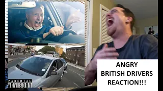 American Reacts to British Drivers Swearing | REACTION