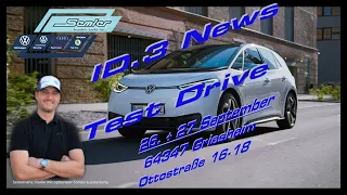 VW ID.3 Reichweite + Technik erleben - Einladung - Event Test Probefahren Autohaus Semler Griesheim