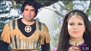 o meri mehbooba, Dharamveer 1977 Dharmendra, jeenat amaan, singer moh. Rafi