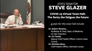 Sen. Glazer - COVID-19 Virtual Town Hall: The facts; the fatigue; the future