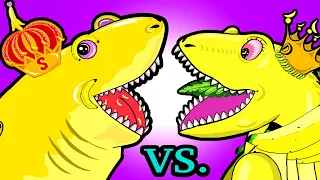 Team SHARK VS. Team DINO , "The BANANA shark vs. BANANA dino" #71 (+BEST OF!!)