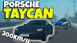 NEUES BESTES AUTO in NOTRUF HAMBURG!!! Der PORSCHE TAYCAN als KRIMINELLER | Notruf Hamburg ROBLOX