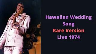 Hawaiian Wedding Song - 1974 Version! (Pictures from the 68 Comeback Special)