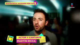 Martín Ricca revela que ha sido ACOSAD0 por los fans: Lo tocan sin su permiso | De Primera Mano