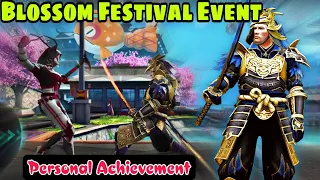 BLOSSOM FESTIVAL EVENT - Raven of the Looming Night SET Vs Personal Achievement best gameplay