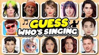 Can You Guess WHO'S SINGING?Celebrity Song Edition,The Weeknd,Olivia Rodrigo, Taylor Swift,Doja Cat