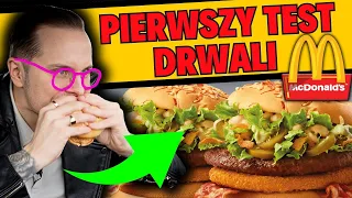 PIERWSZY TEST NOWYCH DRWALI Z MCDONALDS - CZY WARTO JE KUPOWAĆ?!