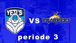 Yeti's Breda  vs Tilburg Trappers gespeeld op 15 oktober 2022 periode 3